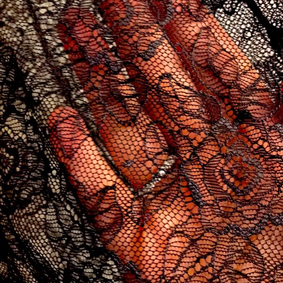 Black Lace Chemise - Picture 5 of 7